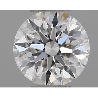 0.43 Carat Round G VVS1 EX GIA Natural Diamond