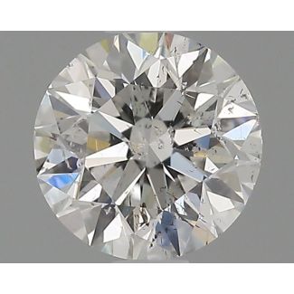 0.6 Carat Round F SI2 EX VG GIA Natural Diamond