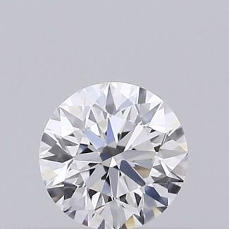 0.19 Carat Round D VVS2 EX GIA Natural Diamond