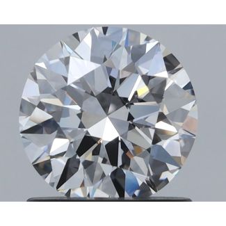 1.0 Carat Round D VVS2 EX GIA Natural Diamond