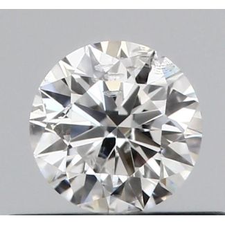 0.30 Carat Round F SI2 VG GD IGI Natural Diamond