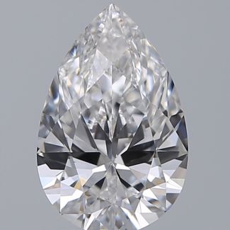 1.70 Carat Pear E VVS1 - EX GIA Natural Diamond