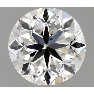 1.0 Carat Round F VS2 GD EX IGI Natural Diamond