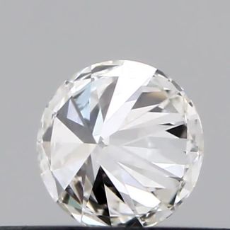 0.18 Carat Round H SI1 EX GIA Natural Diamond