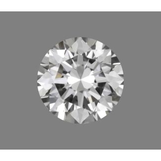 0.18 Carat Round F VS2 EX GIA Natural Diamond