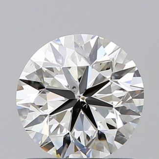 0.90 Carat Round H VS2 VG GIA Natural Diamond