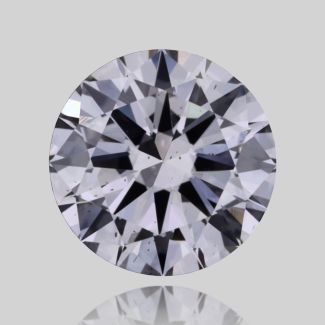 0.39 Carat Round H SI1 VG EX GIA Natural Diamond