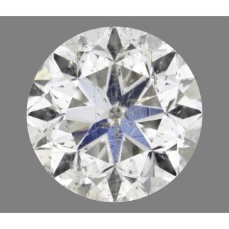 0.70 Carat Round I I1 GD VG GIA Natural Diamond