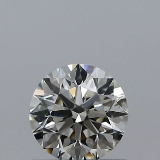 0.55 Carat Round K VS1 VG EX GIA Natural Diamond