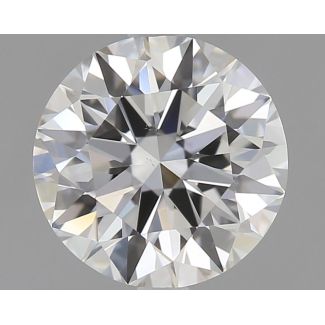 1.3 Carat Round F VS2 EX GIA Natural Diamond