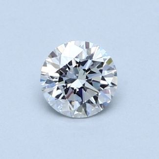 0.51 Carat Round D VS2 VG GIA Natural Diamond