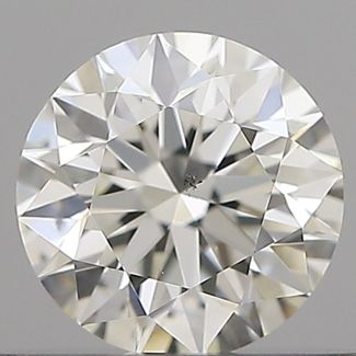 0.5 Carat Round H VS2 VG EX IGI Natural Diamond