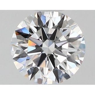 0.53 Carat Round D FL EX GIA Natural Diamond