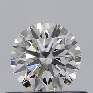 0.40 Carat Round H VS1 VG EX GIA Natural Diamond