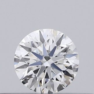 0.18 Carat Round G VS2 EX VG GIA Natural Diamond