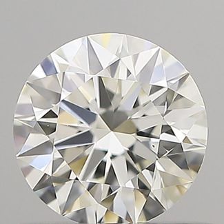 0.5 Carat Round G VS1 EX IGI Natural Diamond