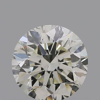 0.50 Carat Round K SI1 G VG GIA Natural Diamond