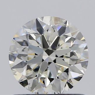 0.80 Carat Round J SI2 VG EX GIA Natural Diamond