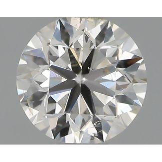 0.31 Carat Round H SI1 VG EX IGI Natural Diamond