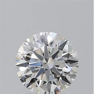 1.4 Carat Round H SI1 EX GIA Natural Diamond