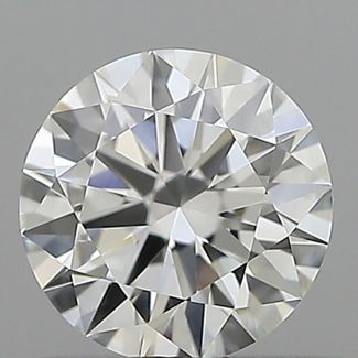 0.46 Carat Round G VVS1 EX GIA Natural Diamond