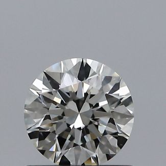 0.60 Carat Round I IF EX GIA Natural Diamond