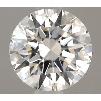 0.3 Carat Round E VVS2 EX GIA Natural Diamond