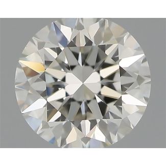 0.40 Carat Round H VS1 EX IGI Natural Diamond