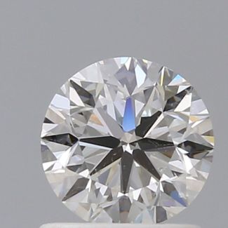 0.91 Carat Round E SI1 VG EX GIA Natural Diamond