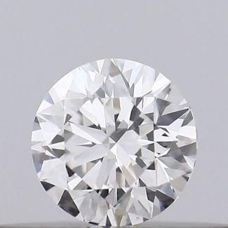 0.18 Carat Round F SI1 EX VG GIA Natural Diamond