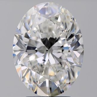 3.51 Carat Oval E VS2 - EX GIA Natural Diamond