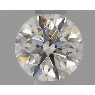 0.31 Carat Round G SI1 EX IGI Natural Diamond