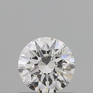 0.5 Carat Round F VS1 EX GIA Natural Diamond