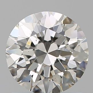 1.00 Carat Round J VS2 VG EX GIA Natural Diamond