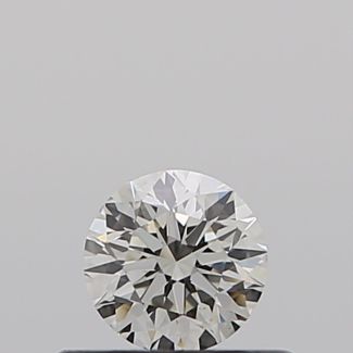 0.30 Carat Round H VVS2 EX GIA Natural Diamond