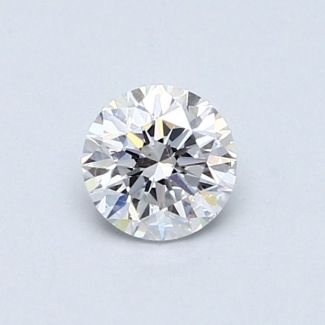 0.5 Carat Round D SI1 VG EX GIA Natural Diamond