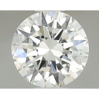 0.4 Carat Round H VS1 VG EX GIA Natural Diamond