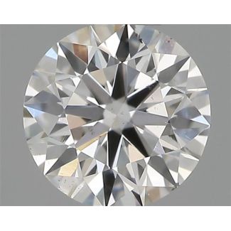 0.33 Carat Round E VS2 EX GIA Natural Diamond