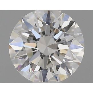 0.35 Carat Round D VVS1 EX GIA Natural Diamond