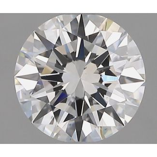 1.0 Carat Round F VS2 EX GIA Natural Diamond