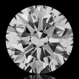 0.46 Carat Round D VS1 EX VG GIA Natural Diamond