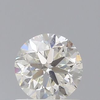 0.70 Carat Round J SI1 G EX GIA Natural Diamond