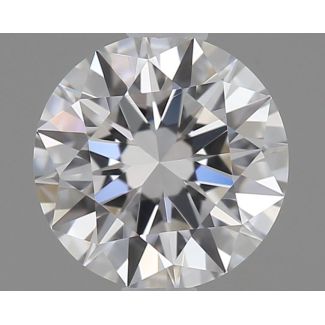 0.41 Carat Round D VVS1 EX GIA Natural Diamond