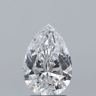 2.01 Carat Pear D SI2 - EX VG GIA Natural Diamond