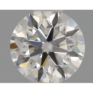 0.32 Carat Round H VS1 EX GIA Natural Diamond