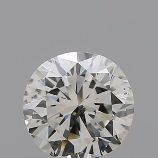 0.31 Carat Round I SI1 GD F GIA Natural Diamond