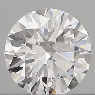 0.20 Carat Round D IF EX GIA Natural Diamond