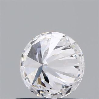 0.6 Carat Round D VS2 EX GIA Natural Diamond