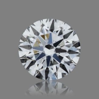 0.35 Carat Round D SI2 EX VG GIA Natural Diamond