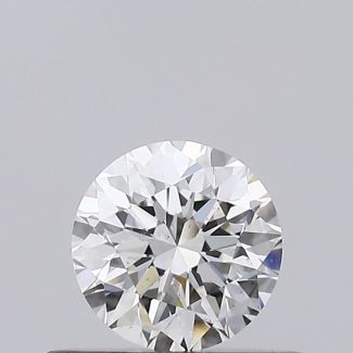 0.4 Carat Round G SI2 VG EX GIA Natural Diamond